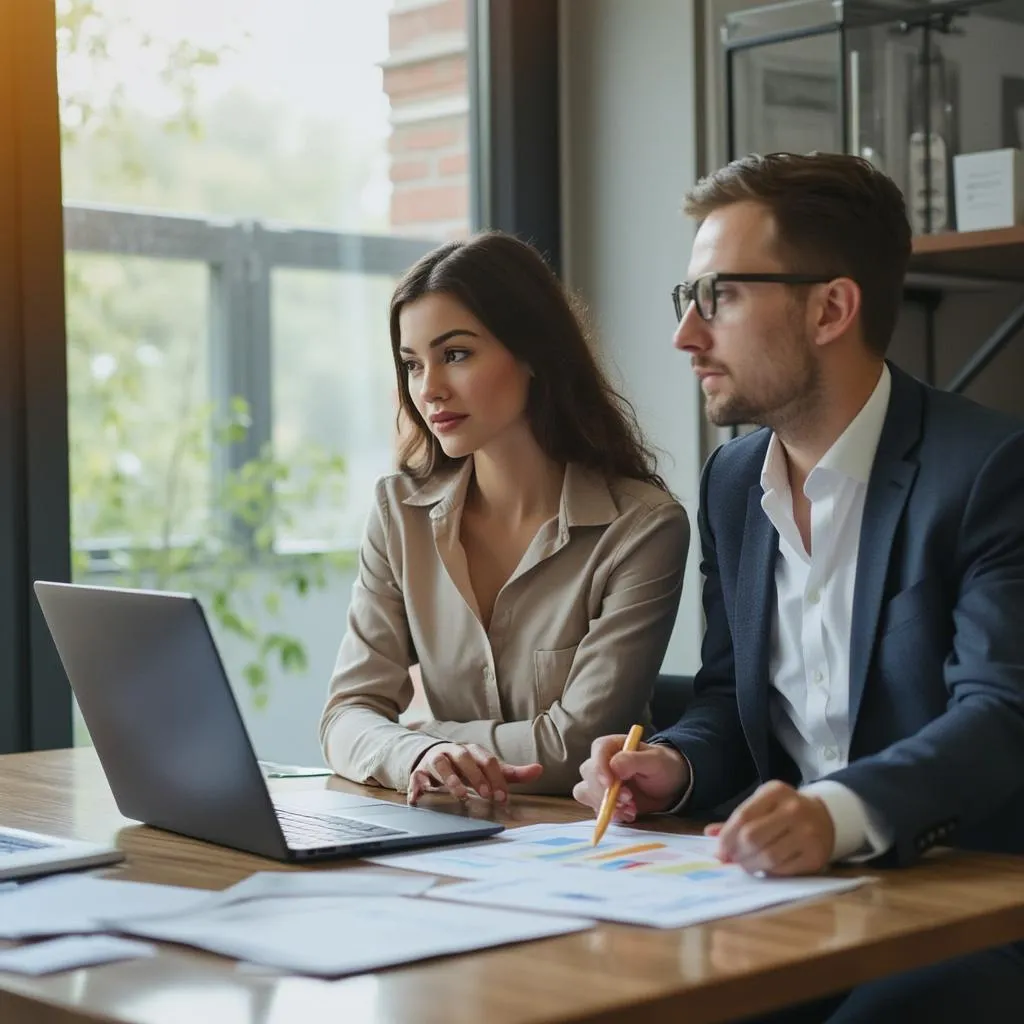 Réunion de consultation stratégique entre experts et client