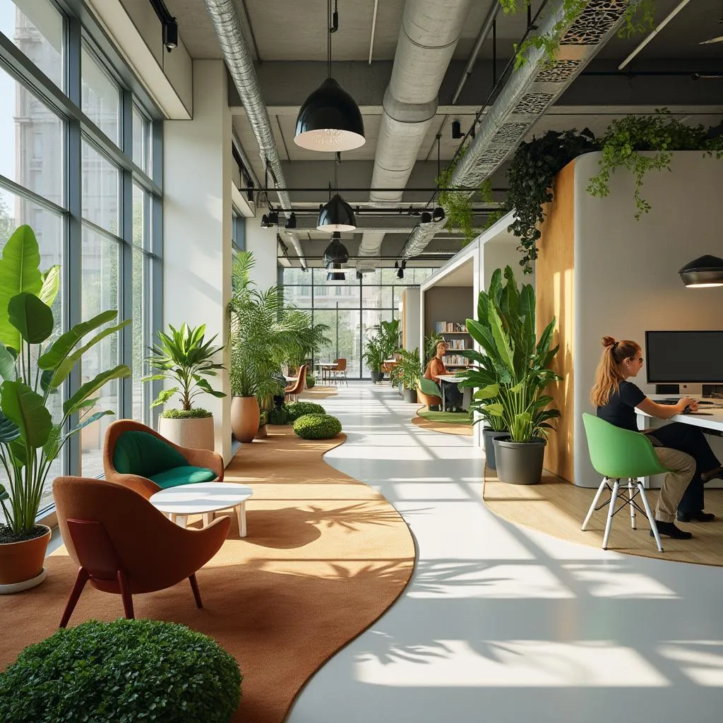 Notre espace de bureau moderne, inspirant et collaboratif